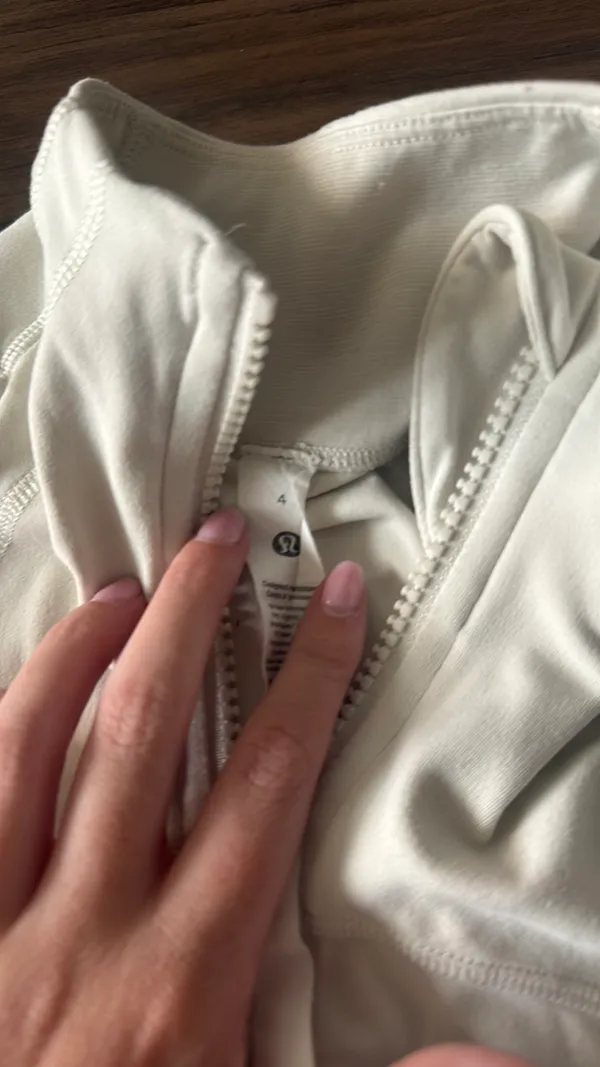 Lululemon White Define Jacket - Image 2