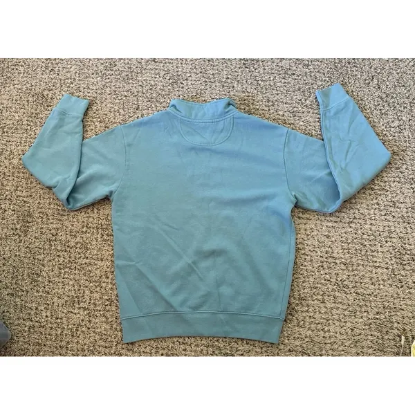 Madeira Beach Florida Blue Quarter Zip Sweatshirt Size Small - Image 7