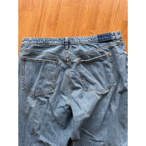 Abercrombie & Fitch Curve Love High Rise The Loose Jean Size 18 - Image 7