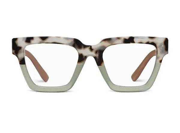 PeepersSpec Peepers Take a Bow Square Blue Light Blocking Reading Glasses - Image 2