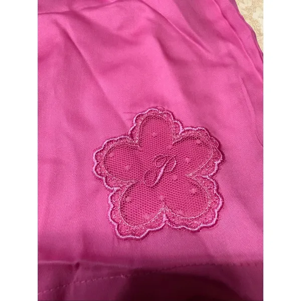 Pink Victoria’s Secret Silky Satin Boxer Pajama Shorts Sz L Pink NWT - Image 8