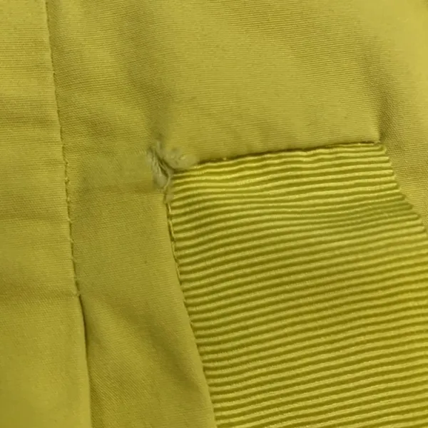 J. Crew pleated A-line side zip skirt chartreuse cotton poplin 6 - Image 6
