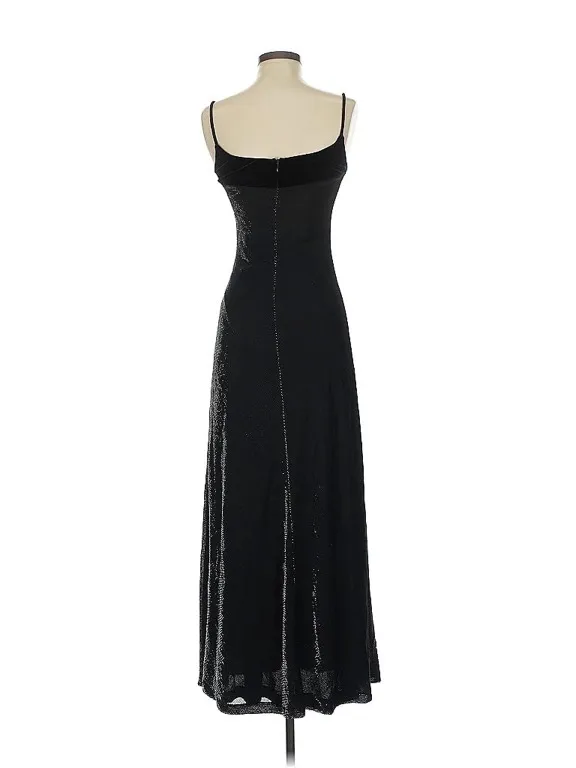 Vintage Betsy & Adam by Cocktail Dress Jas Lene Black Whimsigoth Formal - Image 2