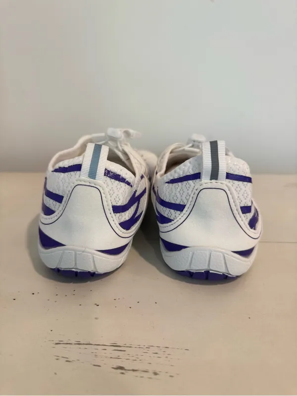 Hike Footwear HF LoraxPro Barefoot Shoes White Purple Zero Drop Wide Toe Size 10 - Image 5