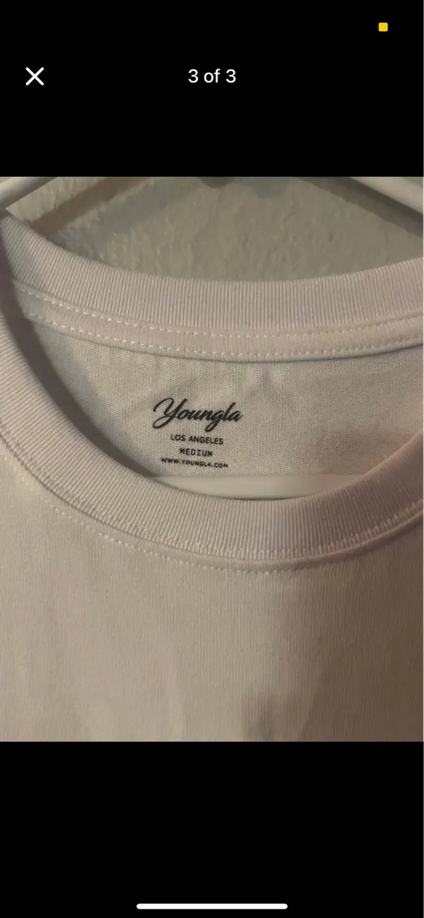 YoungLA White Size M - Image 3