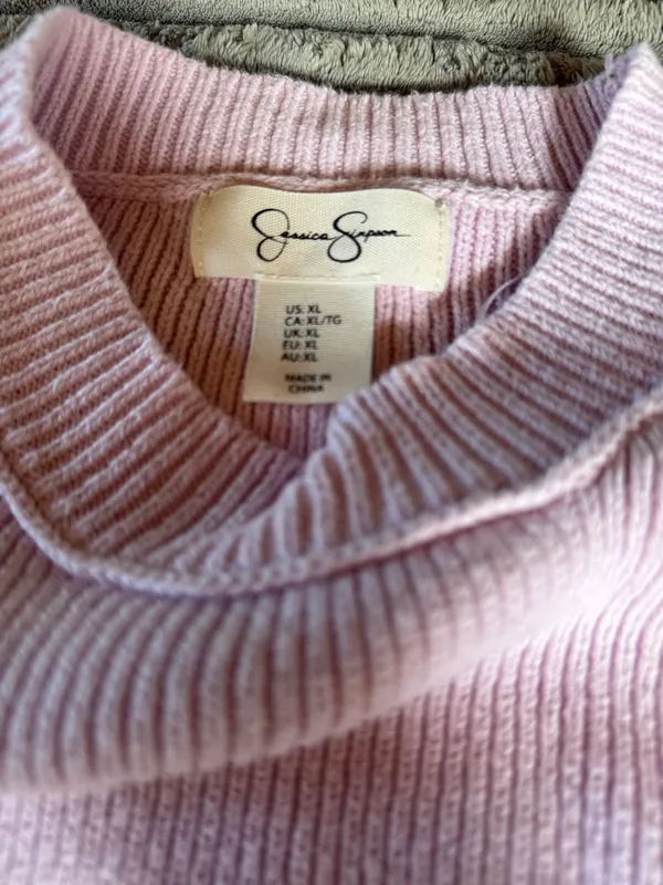 Jessica Simpson Light purple sweater - Image 2