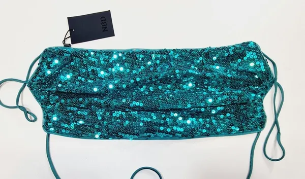 NBD Annelise Top in Turquoise Small - Image 3