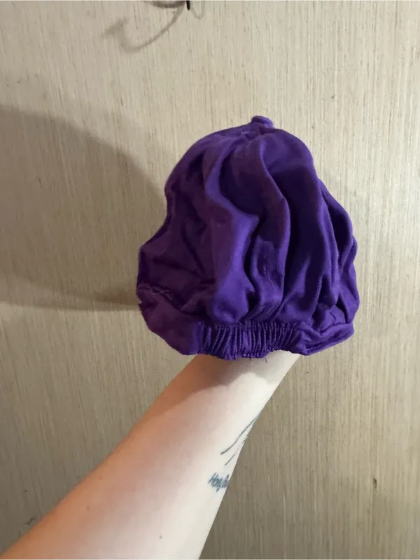 Women’s Waluigi Purple Embroidered Logo Baseball Cap - Image 3
