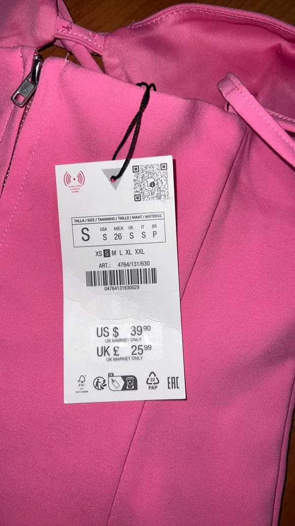 ZARA Top with bows  - Image 3