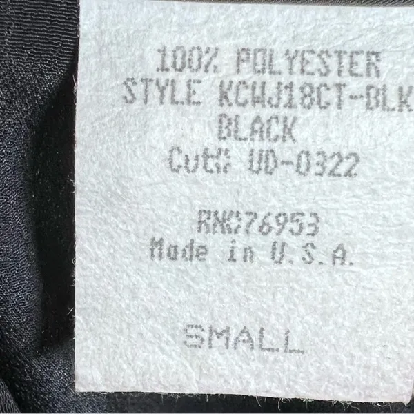 Vintage Black and mocha floral print maxi dress size small - Image 5