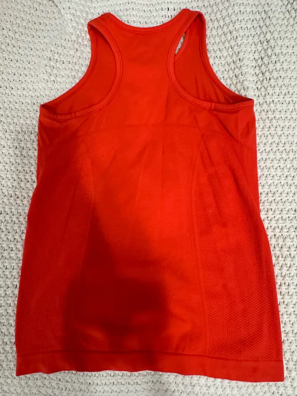Athleta girls tank pink/red/orange - Image 4