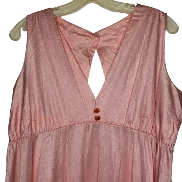 Vintage Pink‎ Long Nightgown - Image 2