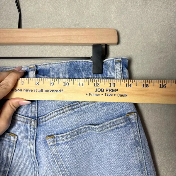 Abercrombie Womens Curve Love The 90’s Straight Ultra High-Rise Jeans 28 - Image 11