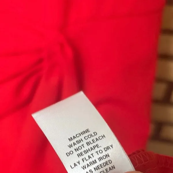 Donna Morgan Red Dress‎ Size 8 - Image 8
