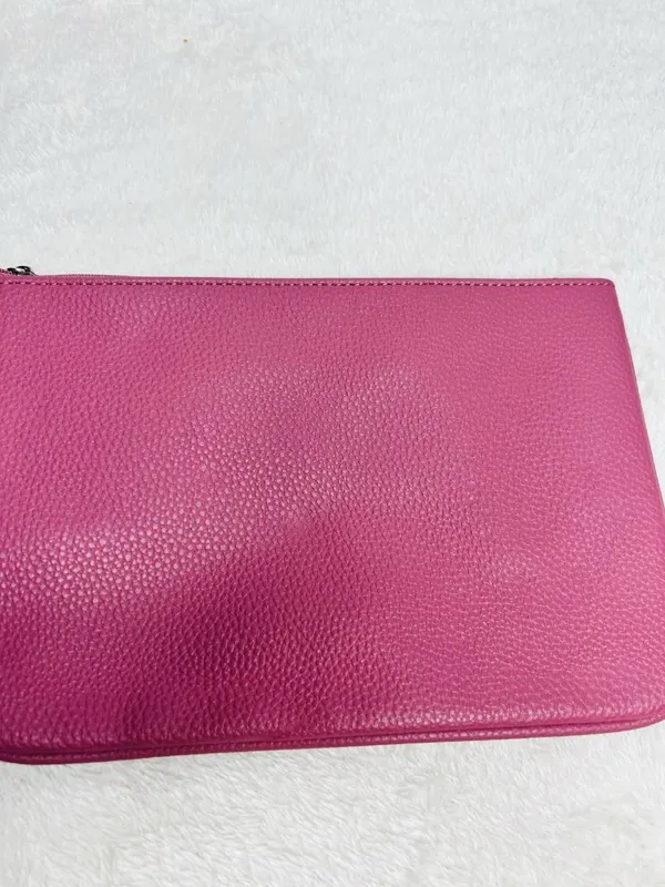 Jewell by Thirty One Dusty Pink Wristlet Purse Bag Clutch Zipper 9.5 x 6.5 - Image 2