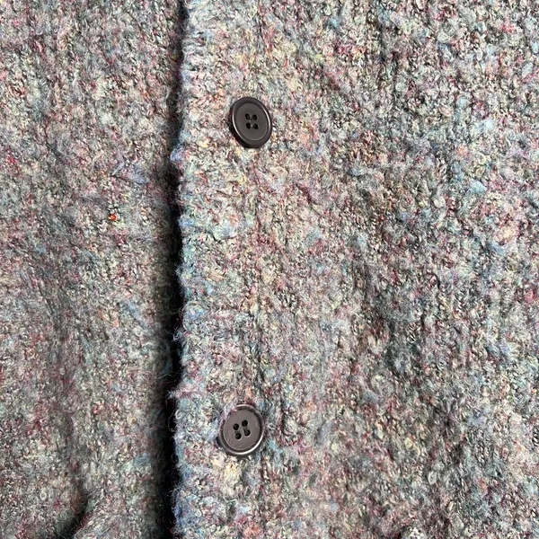 Zara Women’s Blue‎ Wool Blend Cardigan L–XL Soft Cozy Lightweight Button Sweater - Image 6