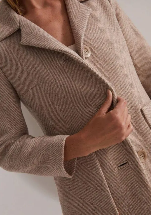 💕FAVORITE DAUGHTER💕 The Pick Me Coat ~ Carmella Twill 8 NWT - Image 9