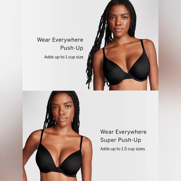 Pink Wear Everywhere Wear Everywhere Super‎ Push-Up Bra - Image 4