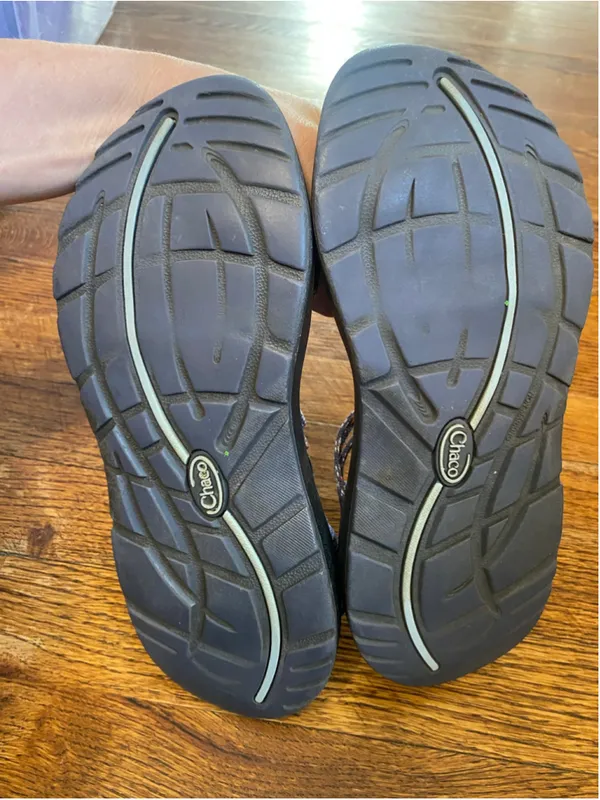 Chaco ZX2 Classic Geometric Toe Loop Strappy Hiking Sport Sandals Boho 8 Granola - Image 4