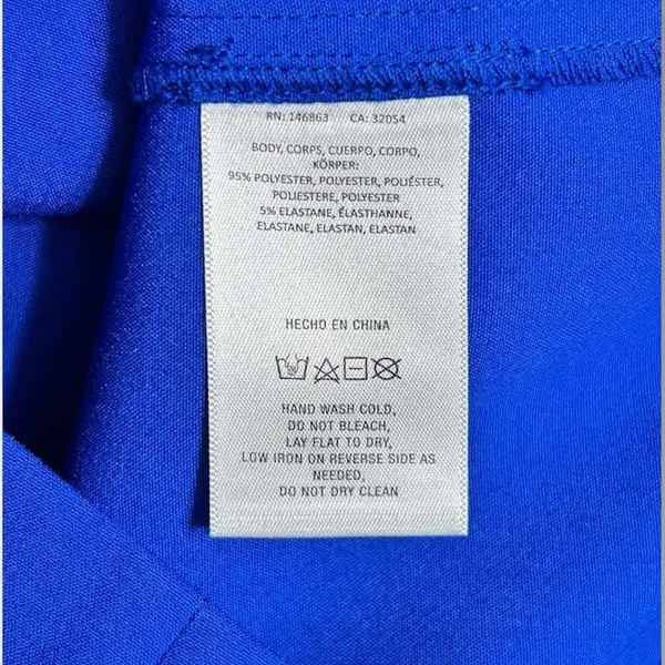 Anthropologie Mare Mare Blue Mini Dress Cutout Shift‎ Homecoming Cocktail - Image 8