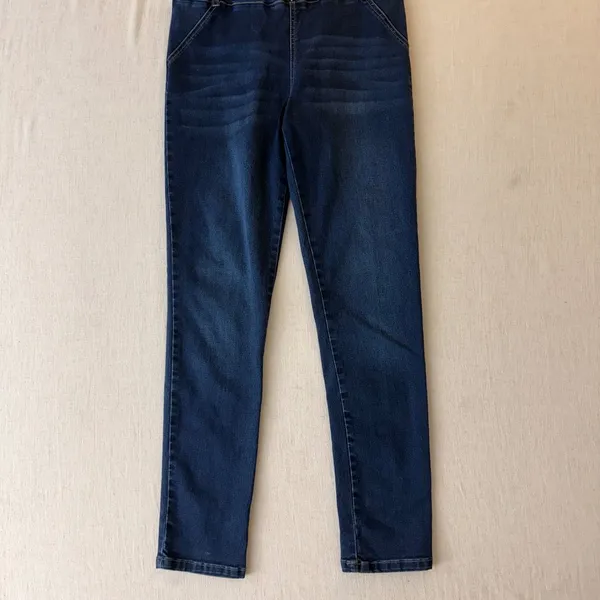LOWLA Colombian Shapewear Denim Jumpsuit Butt Lift Tummy Control Size 9‎ - Image 5
