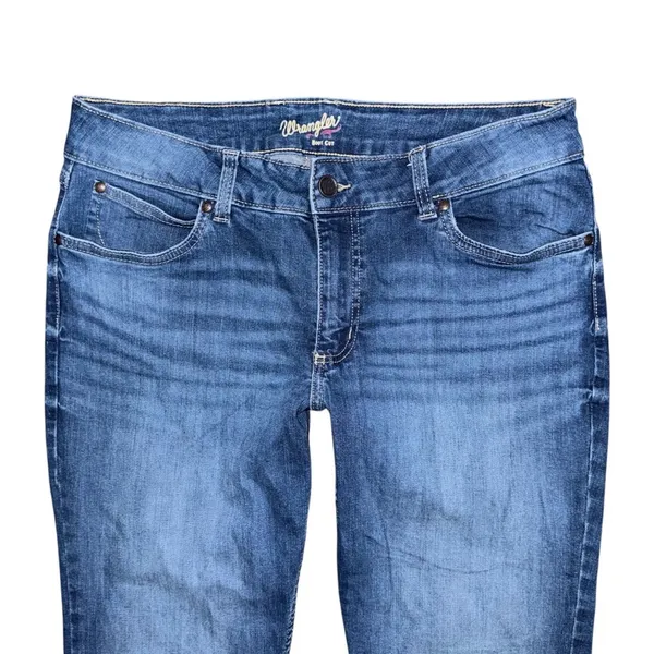 Wrangler Women’s Retro Mae Bootcut Jeans Sz 15 x 32 Mid Rise Stretch Blue Denim - Image 4