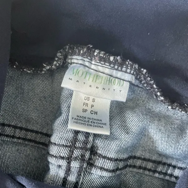 Motherhood Maternity Womens Blue Denim Over The Belly Skinny‎ Jeans Size Small - Image 3