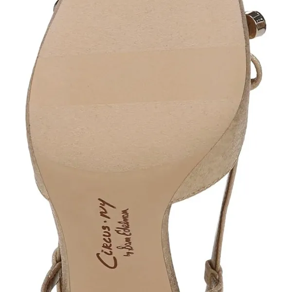 Circus by Sam Edelman NY Monica Gold Metallic Slingback Heels Bow Detail Women’s Size 9 - Image 10