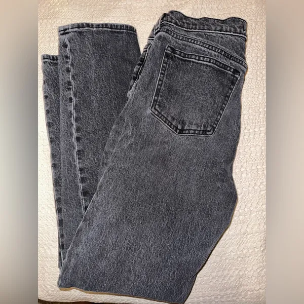 Abercrombie & Fitch The Straight Mid Rise Jeans size 28 6 - Image 3