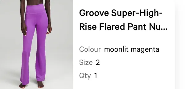 Lululemon Groove Super High-Rise Flare Pants - Image 5