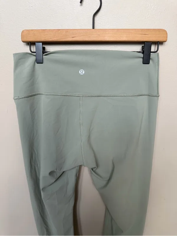 Lululemon Wunder Under High-Rise Tight 28" Full-On Luxtreme Sea Moss Green Sz 10 - Image 5