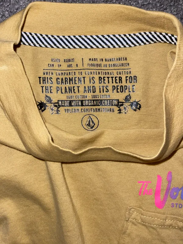 Volcom Crop Top Shirt - Image 3