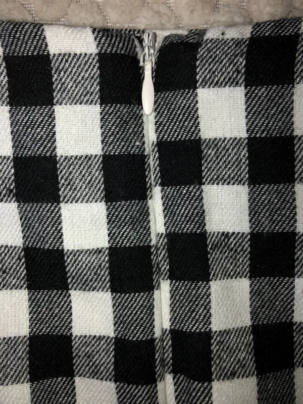 Plaid Mini Skirt - Image 3