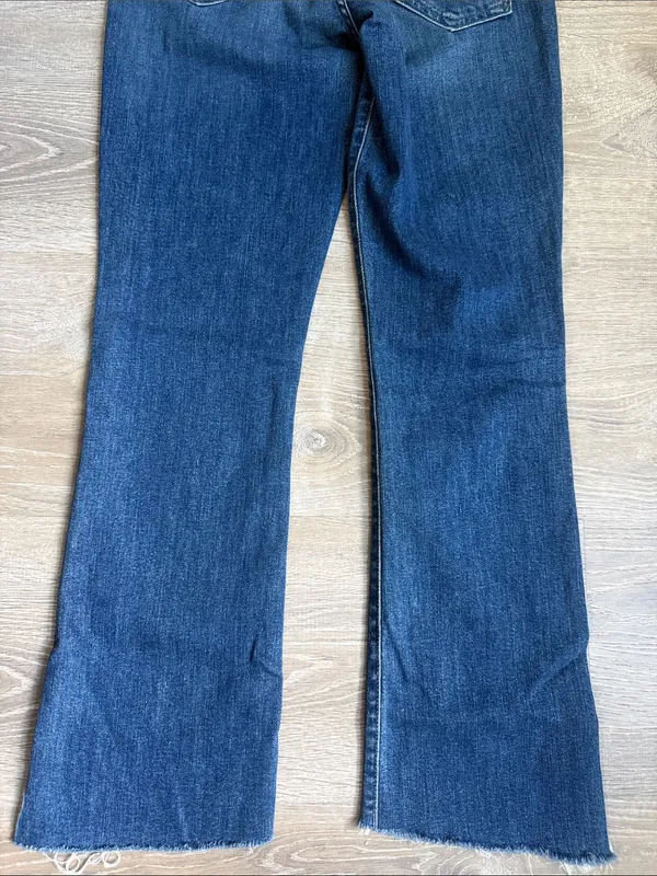 Mother Women's The Insider Crop Step Fray Jeans 27 - Image 8