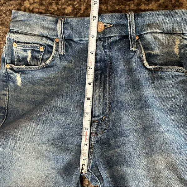 Mother Denim Women’s Size 27 Popism Blue The Looker High Rise Ankle Skinny Jeans - Image 13