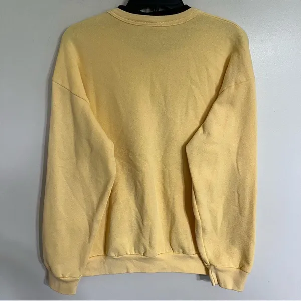 Vintage 90s Womens Autumn Leaves Double Collar Sweatshirt Size Large Made In USA - Image 7