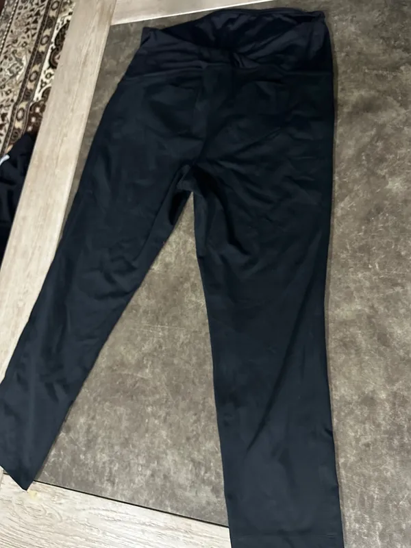 Over Belly Ponte Skinny Maternity Pants - Isabel Maternity by Ingrid & Isabel™ Black - Image 8