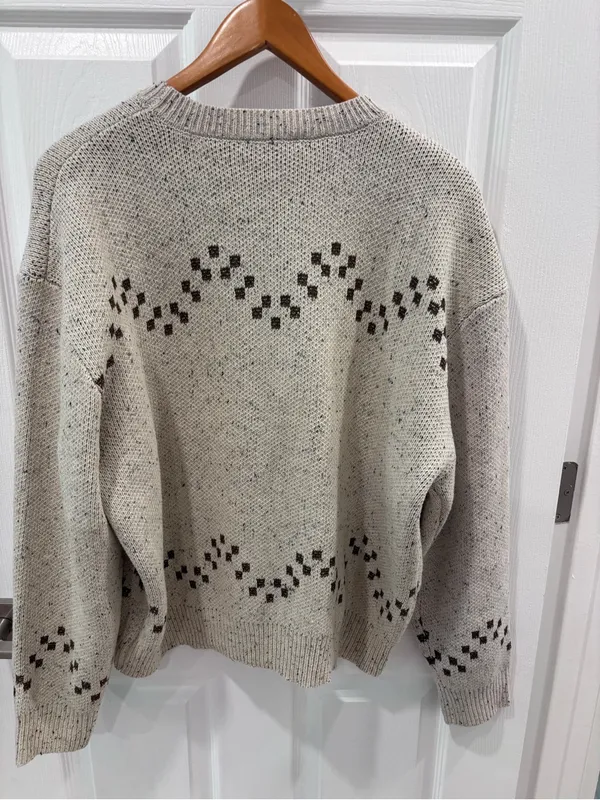 Vici Cowboy Sweater in Heather Brown size Small - Image 11
