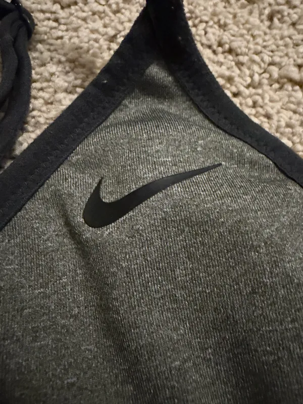 Nike Grey Sports Bra - Image 3