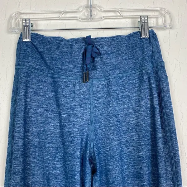 Lululemon Blue Heathered Yoga Pants - Image 4