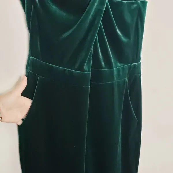 Baltic Born Cleopatra Crushed Velvet Jumpsuit New Without Tags - Image 4