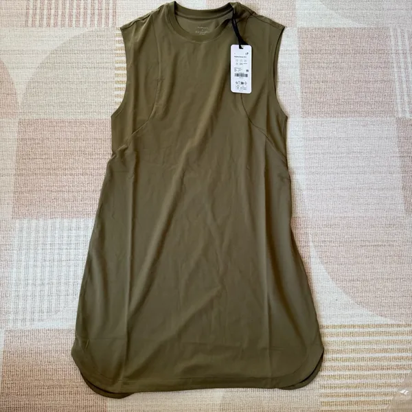 Varley Naples 31.5 Dress in Dusky Green Tennis Pickleball Athletic Dress Medium - Image 6