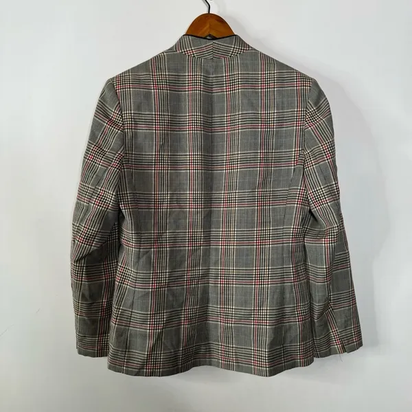 Vintage Pendleton Women’s‎ Plaid Blazer Size 8 - Image 2