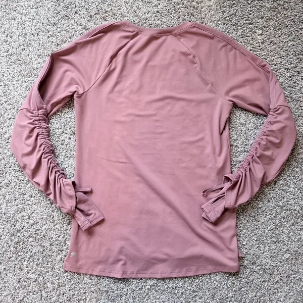 Fabletics Cashel Adjustable Long Sleeve Top Color Mauve Women’s Size Small - Image 5