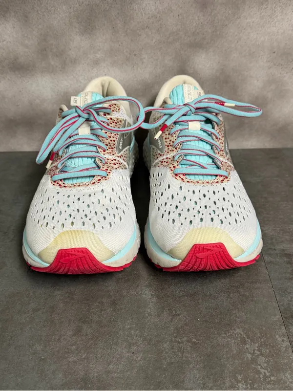 Brooks Glycerin 16 1202781B115 Women's White Running Shoes Size 11B - Image 4