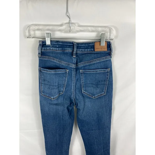 American Eagle Ne(x)t level stretch hi rise jegging Size 4 Regular - Image 5