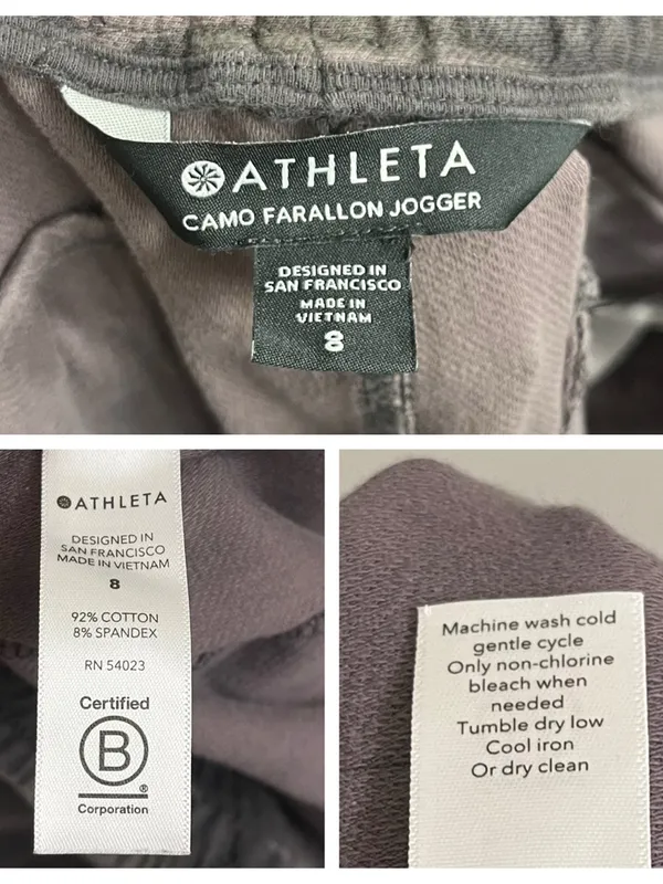 Athleta Camo Farallon Jogger Women’s Size 8 - Image 9
