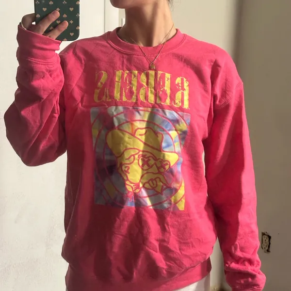 Pink Rebels Graphic Sweatshirt Size M - Image 2