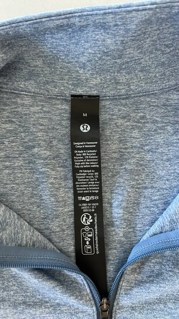 Lululemon Soft Jersey Half-Zip - Image 2