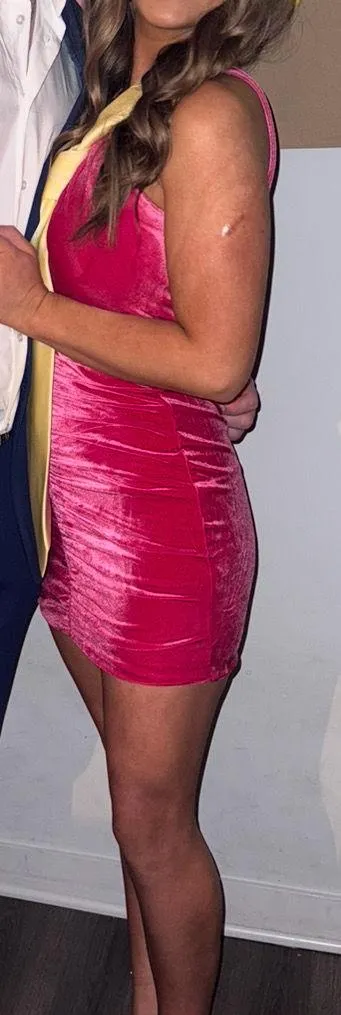 Pink superdown Mini Dress - Image 3